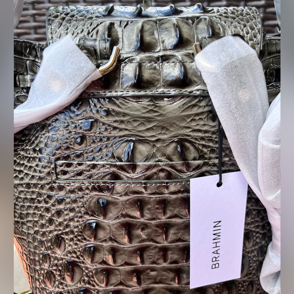 NWT Brahmin Kendall Hunter Mini-Backpack #1 - Picture 7 of 14